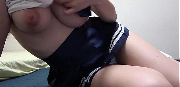  Japanese Schoolgirl Hikari Sena Natural Tits in School Uniform
